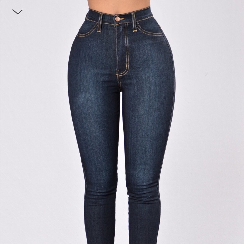 high waisted jeans